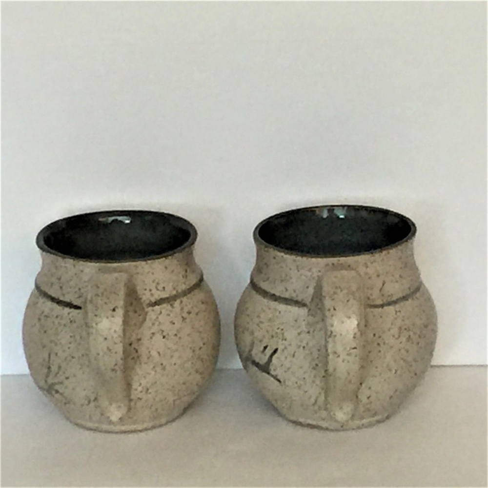 2 Susan Boyce Pottery Coffee Mugs 16 Oz - Picture 4 of 8